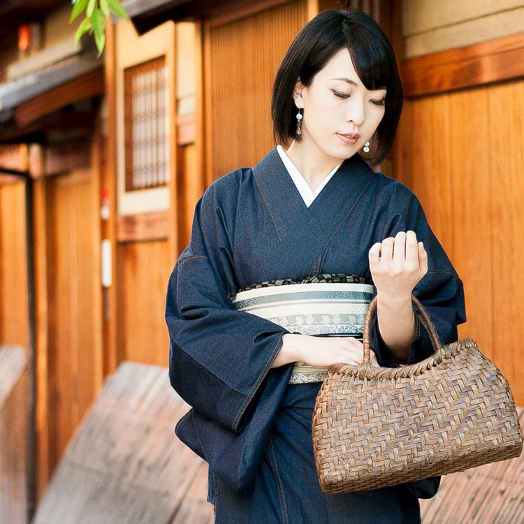 ROCCA レディース カイハラデニム 着物